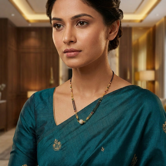 Trinity Pearl Ball Mangalsutra for Women