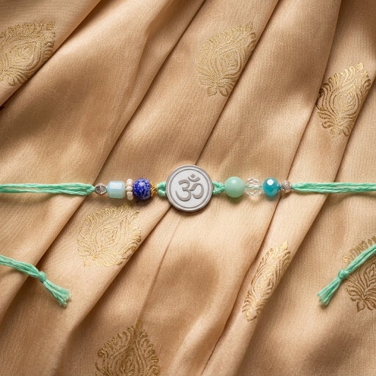 Serene Om Lapis Rakhi