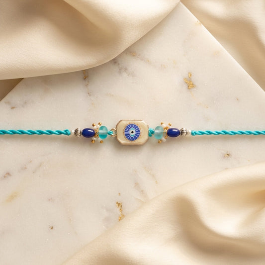 3PC Evil Eye Designer Rakhi