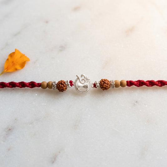 Spiritual Om Designer Rakhi