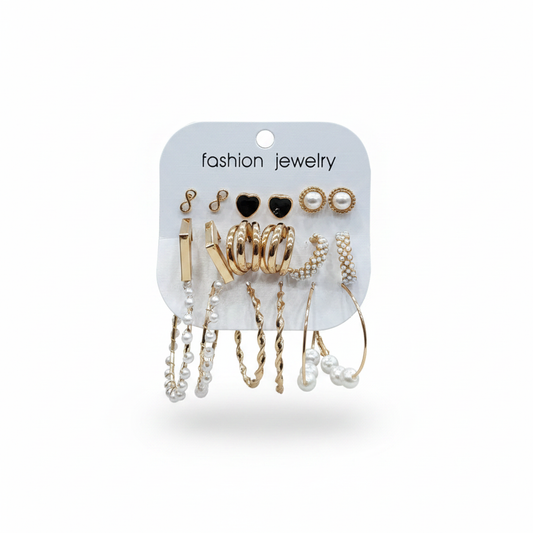 Multi Design Earring Set for Women (Set no.43)