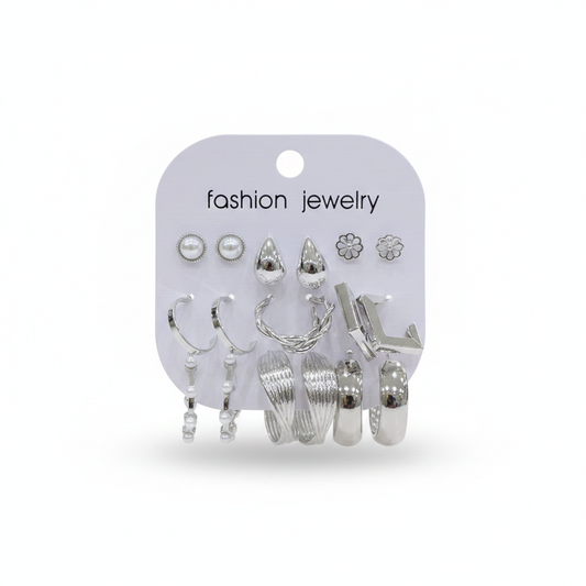 Multi Design Earring Set for Women (Set no.40)