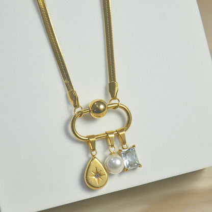Minimalist Charm Pendant Mala