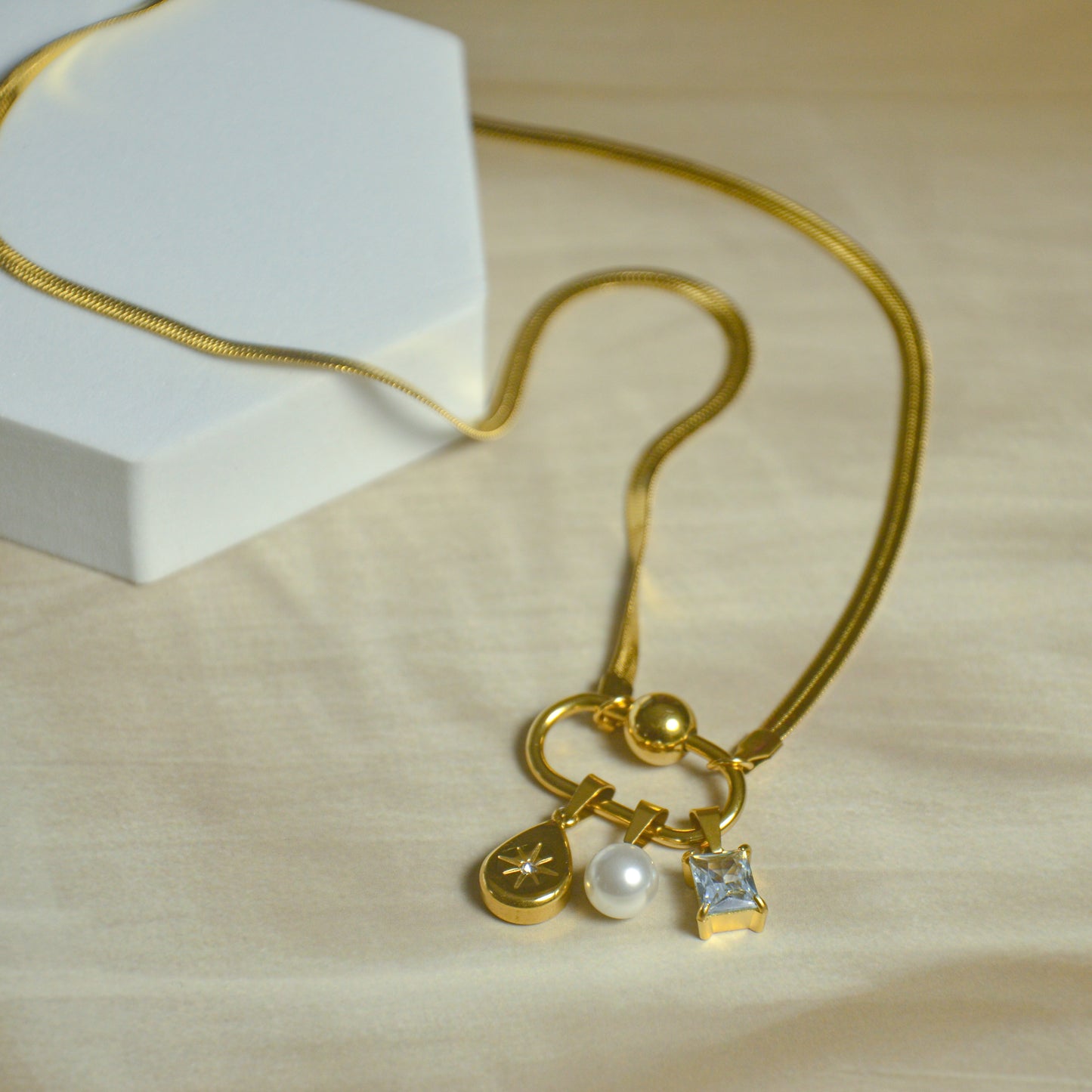 Minimalist Charm Pendant Mala
