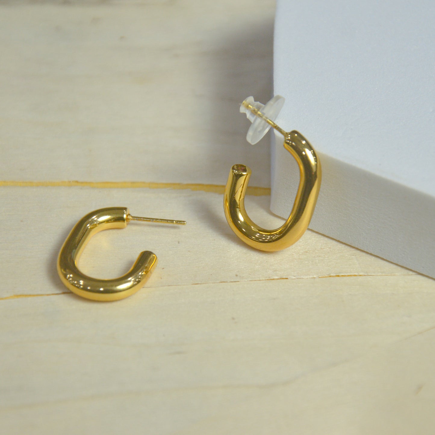 Luxe Bold Hoop Gold Earrings