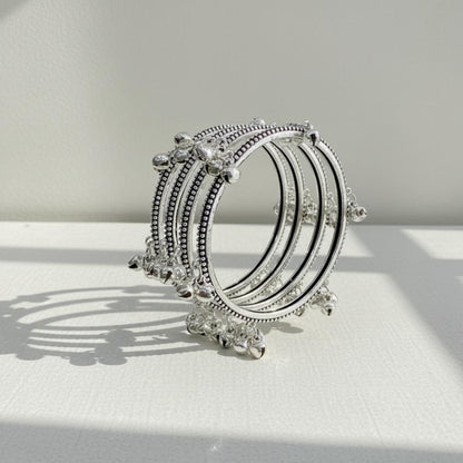 Kashmiri Ghungroo Bangles Set for Women