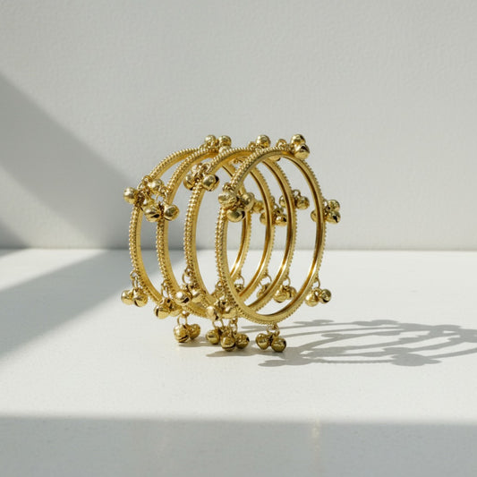 Kashmiri Ghungroo Bangles Set for Women