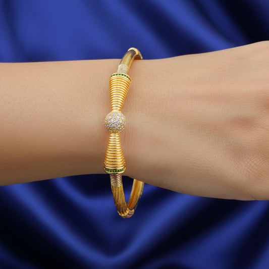 Traditional Designer Gold Plated Bangles for Women
