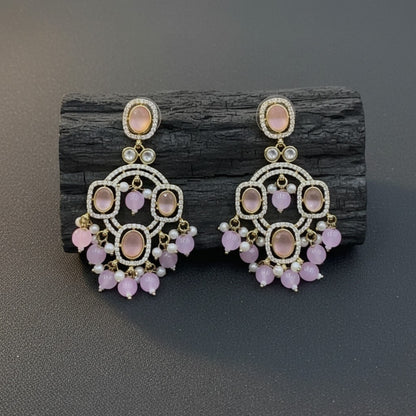 Traditional Beaded Chandbali Earrings for Women | Lady Zone
