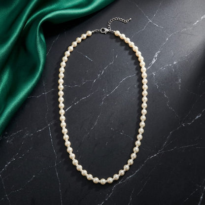 Elegant Pearl Beaded Necklace for Women | Lady Zone