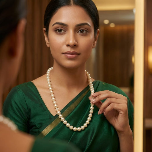 Classic Pearl Beaded Elegant Choker Necklace for Women | Lady Zone