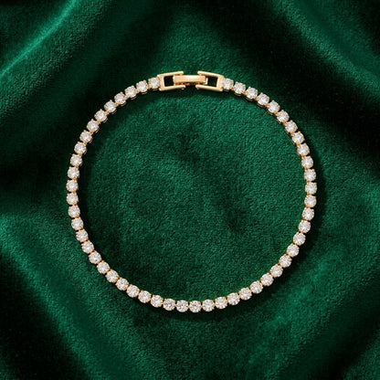 Luxury Crystal Tennis Bracelet for Women | Lady Zone