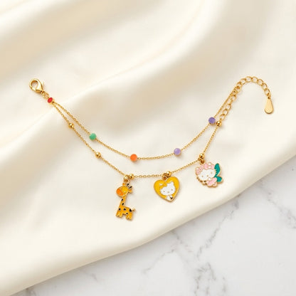 Cute Character Charm Bracelet | Lady Zone