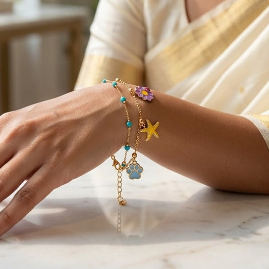 Cute Charm Beaded Bracelet | Lady Zone