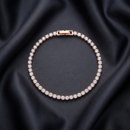 Luxury Crystal Tennis Bracelet for Women | Lady Zone