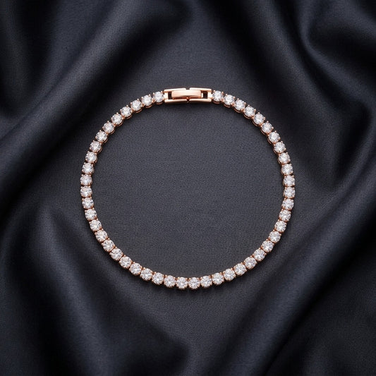 Luxury Crystal Tennis Bracelet for Women | Lady Zone