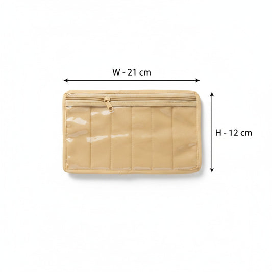 3 PC Transparent Jewelry Organizer Pouch | Lady Zone