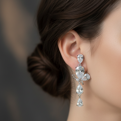 Luxury Crystal Drop Earrings