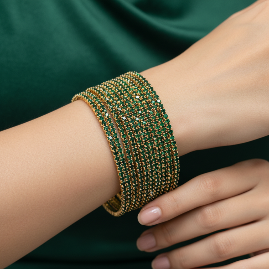Luxury Multi-Layer Crystal Stretch Bracelet