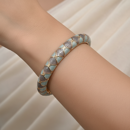 Criss Cross Meenakari Kada for Women