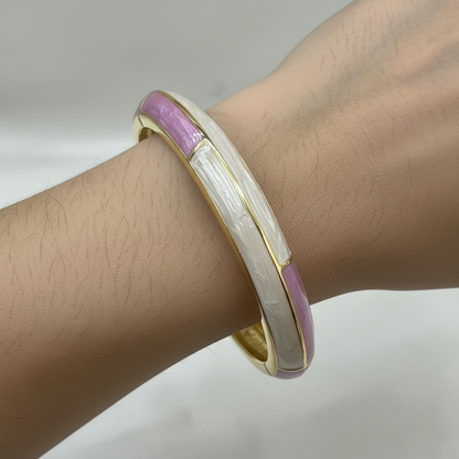 Minimal Panel Meenakari Kada for Women