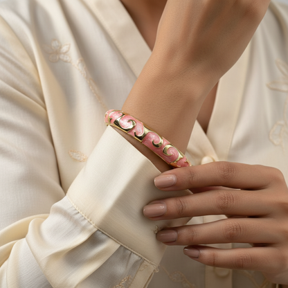 Traditional Meenakari Kada for Kids