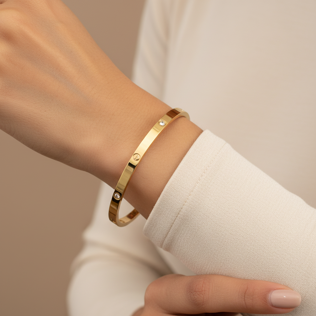 Premium Screw Design Bracelet for Women