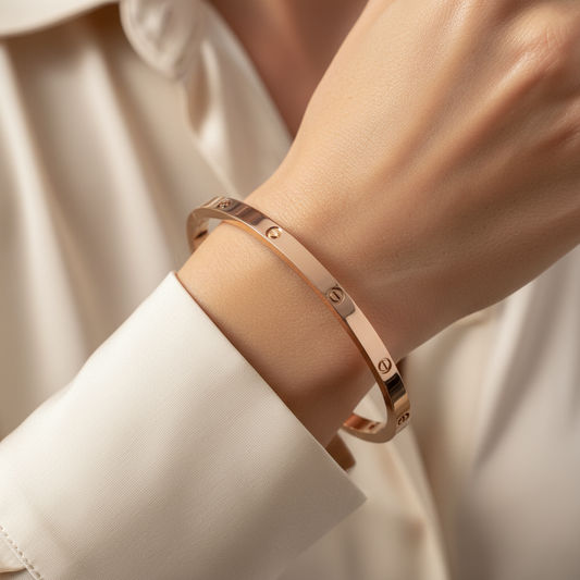 Slim Screw Design Bracelet for Women