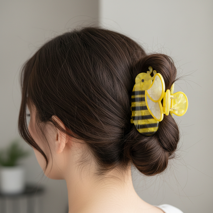 Cute Animal Hair Claw Clip for Women