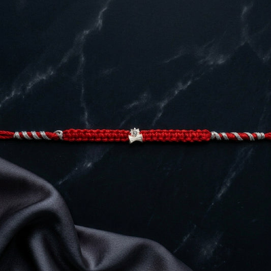 Shiva Eye Macrame Rakhi