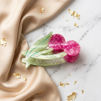 Tulip Cellulose Acetate Hair Claw
