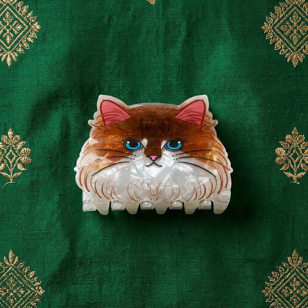 Calico Cute Cat Hair Claw