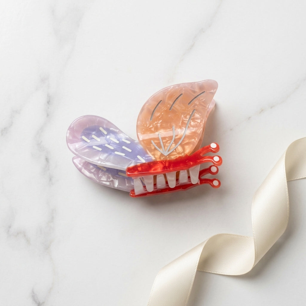 Butterfly Cellulose Hair Claw