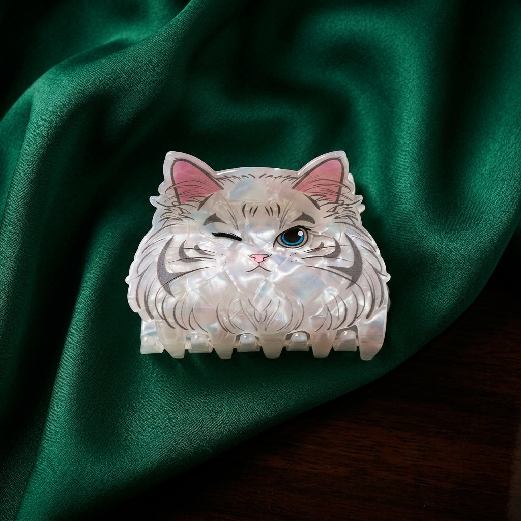 Calico Cute Cat Hair Claw