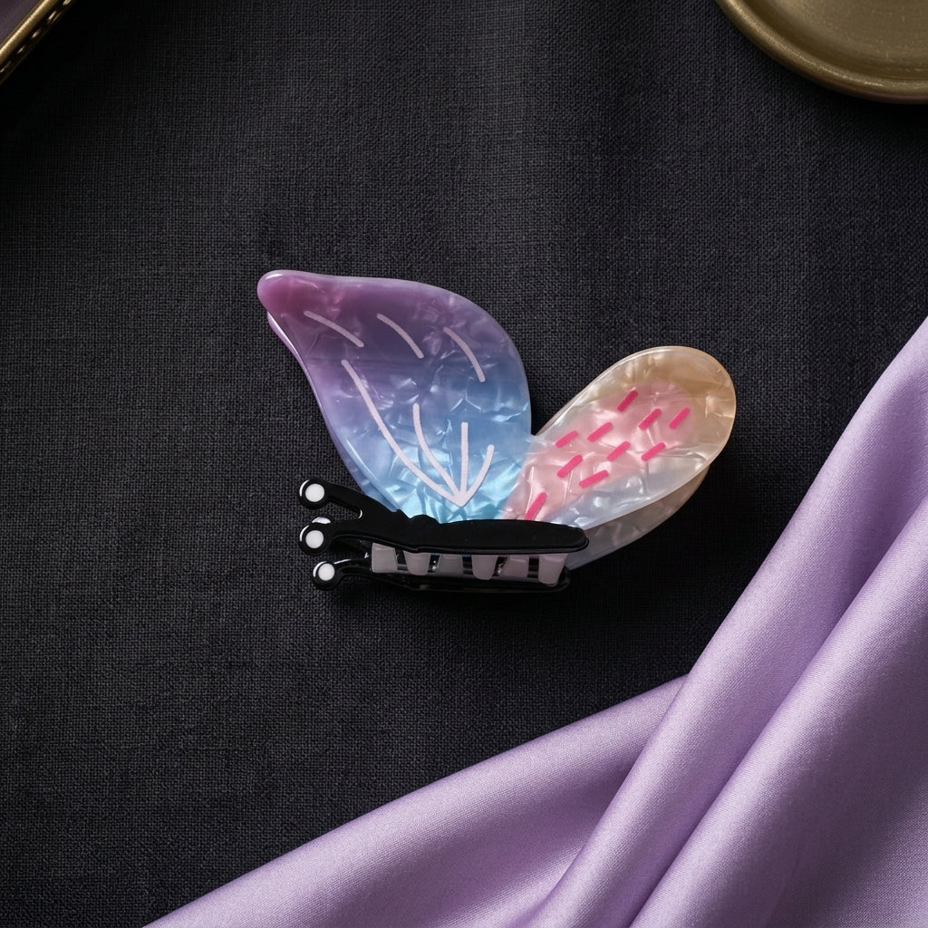 Butterfly Cellulose Hair Claw