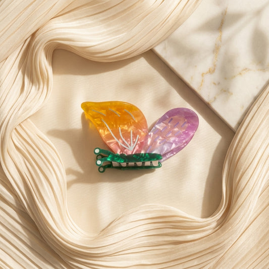 Butterfly Cellulose Hair Claw