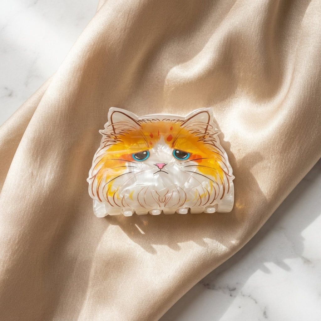 Calico Cute Cat Hair Claw
