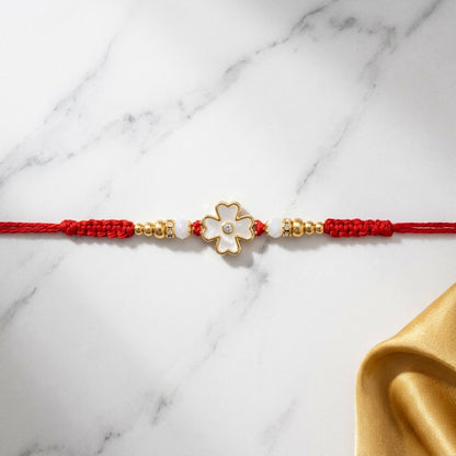 Clover Mother of Pearl Rakhi