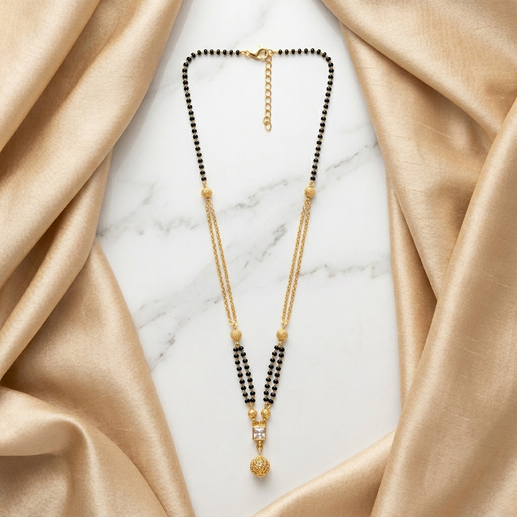 Royal Dual-Strand Traditional Mangalsutra for Women