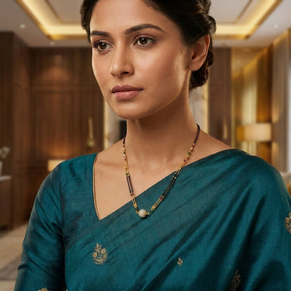 Trinity Pearl Ball Mangalsutra for Women