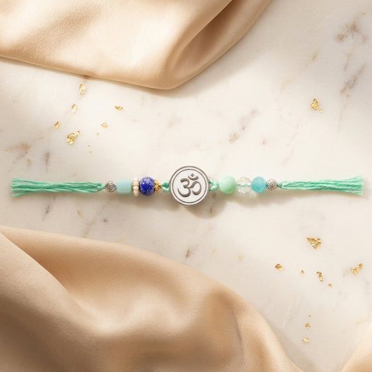 Serene Om Lapis Rakhi