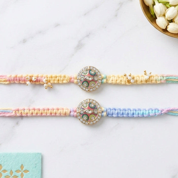 Premium Designer Bhai Bhabhi Rakhi