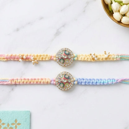Premium Designer Bhai Bhabhi Rakhi