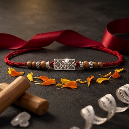 Elegant 'Om' Designer Rakhi