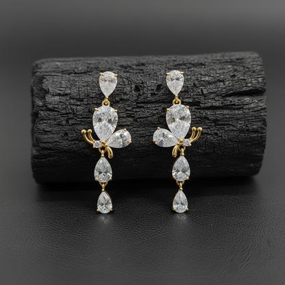Luxury Crystal Drop Earrings