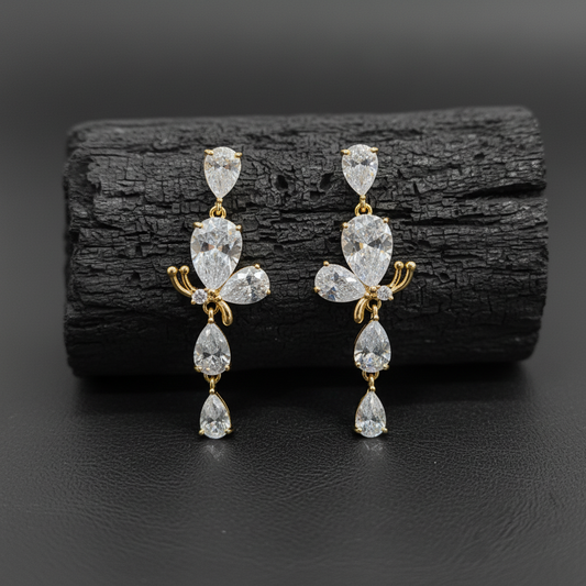 Luxury Crystal Drop Earrings