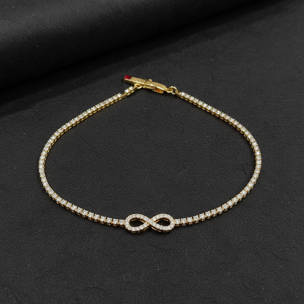 Elegant Infinity Symbol Adjustable Bracelet