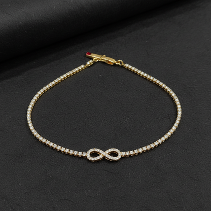 Elegant Infinity Symbol Adjustable Bracelet