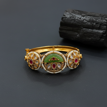 Meenakari Kundan Royal Heritage Kada