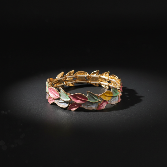 Pastel Charm Stretchable Western Bracelet